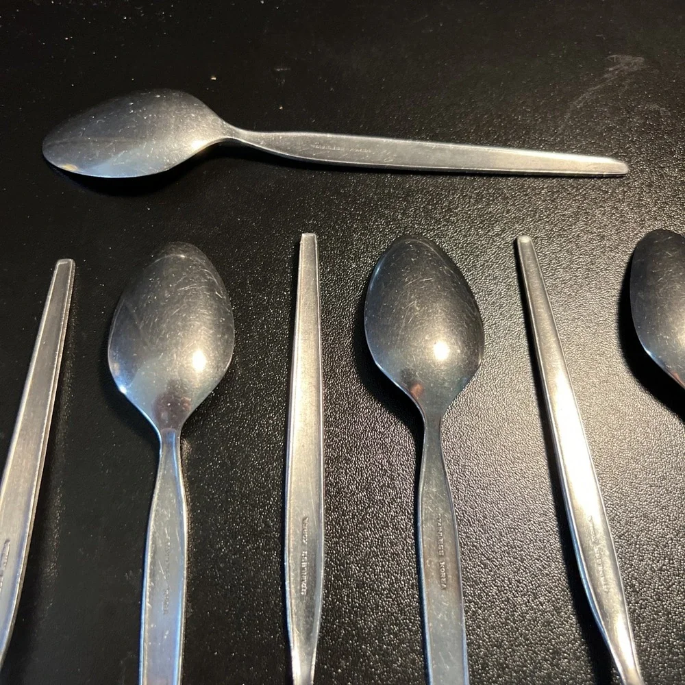 Lot of 12‎ Rogers Co Stanley Roberts ENSENADA Spoons Stainless Flatware 6.75